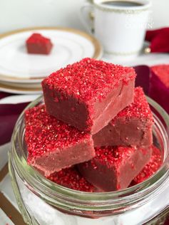 Red Velvet Fudge