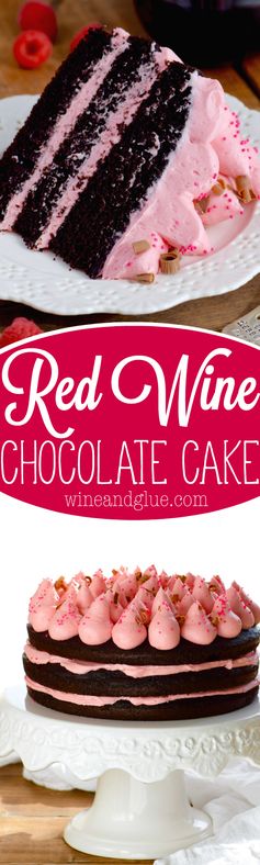 Red Wine Chocolate Cake