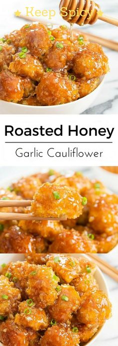 Roasted Honey Garlic Cauliflower