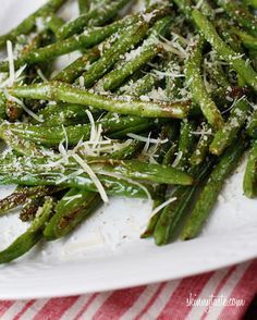 Roasted Parmesan Green Beans