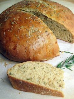 Rosemary Olive Oil Crock Pot Bread