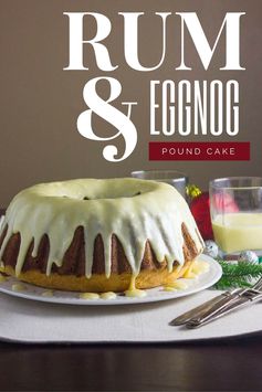 Rum and Eggnog Pound Cake