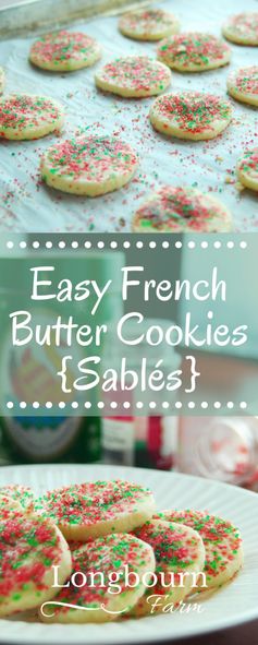 Sablés – French Butter Cookies