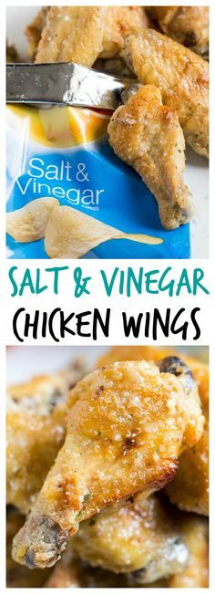 Salt & Vinegar (chip inspired Chicken Wings