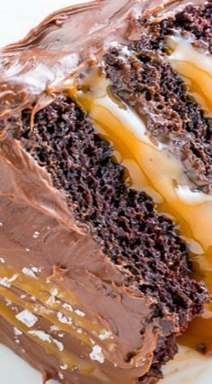 Salted Caramel Chocolate Cake