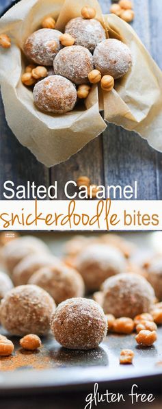 Salted Caramel Snickerdoodle Protein Balls