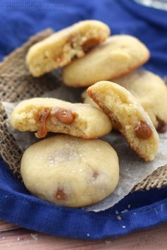 Salted Caramel Sugar Cookies