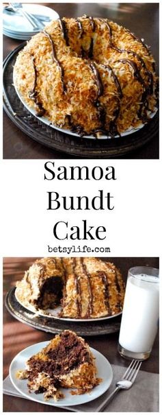 Samoa Bundt Cake