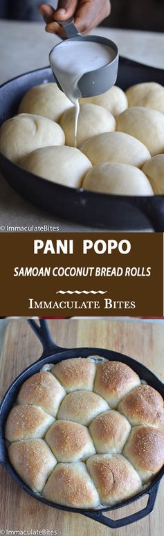 Samoan Coconut Bread Rolls( Pani Popo