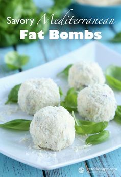 Savory Mediterranean Fat Bombs