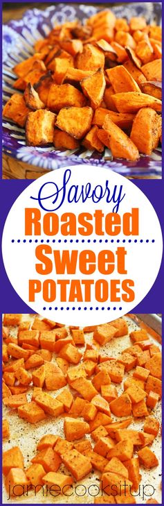 Savory Roasted Sweet Potatoes