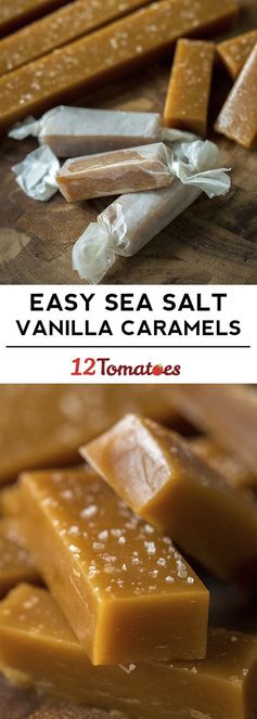 Sea Salt Vanilla Caramels