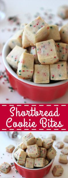 Shortbread Cookie Bites