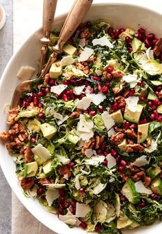 Shredded Brussels Sprouts Salad