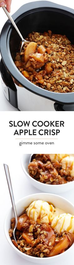 Slow-Cooker Apple Crisp