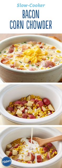 Slow-Cooker Bacon Corn Chowder