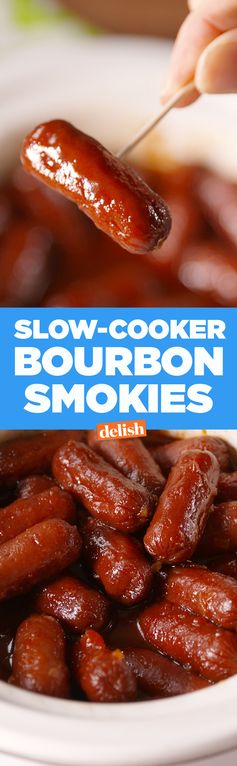 Slow-Cooker Bourbon Smokies