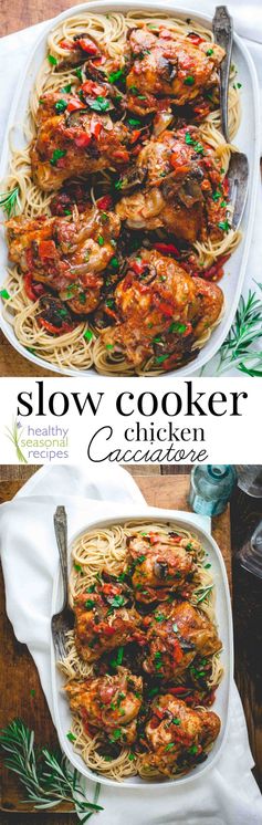 Slow Cooker Chicken Cacciatore