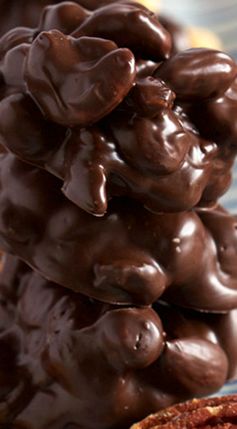 Slow Cooker Chocolate Fruit and Nut Clusters
