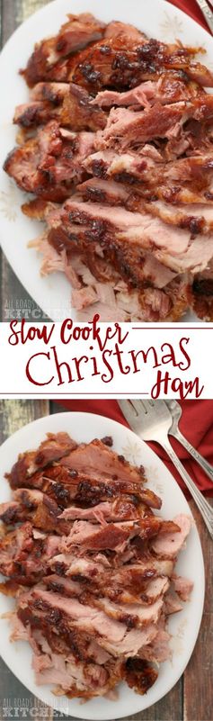 Slow Cooker Christmas Ham