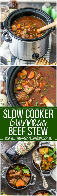 Slow Cooker Guinness Beef Stew