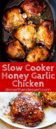 Slow Cooker Honey Garlic Chicken