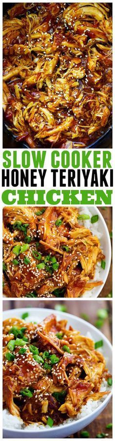 Slow Cooker Honey Teriyaki Chicken