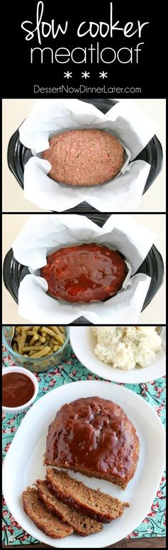 Slow Cooker Meatloaf