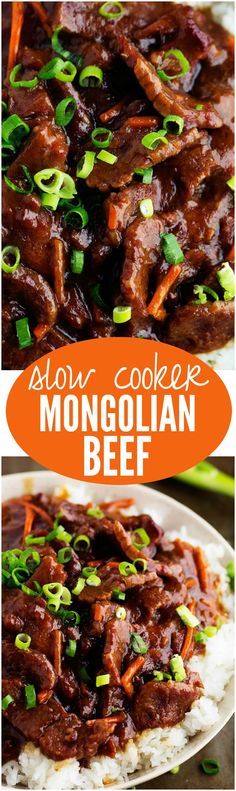 Slow Cooker Mongolian Beef