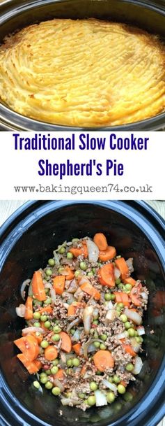 Slow Cooker Shepherd's Pie