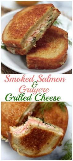 Smoked Salmon & Gruyere Grilled Cheese