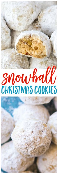 Snowball Christmas Cookies