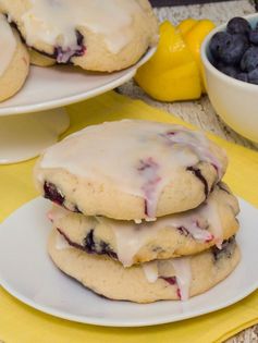 Soft Blueberry Cookies