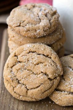 Soft Ginger Molasses Cookies