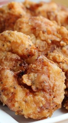 Southern-Fried Shrimp with Homemade Cocktail Sauce