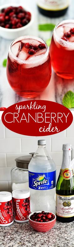 Sparkling Cranberry Cider