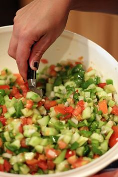 Spicy Cucumber Salsa