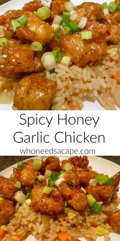 Spicy Honey Garlic Chicken