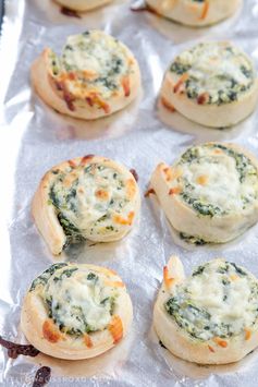 Spinach & Artichoke Dip Pinwheels