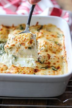 Spinach and Artichoke Ravioli Bake