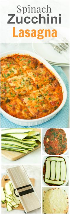 Spinach and Zucchini Lasagna