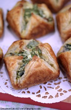 Spinach Bacon Cheese Puffs