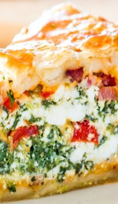 Spinach Ricotta Brunch Bake