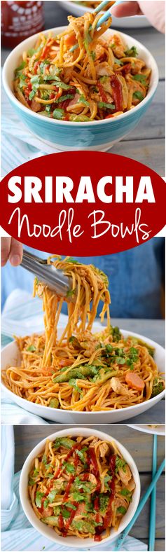 Sriracha Noodle Bowls