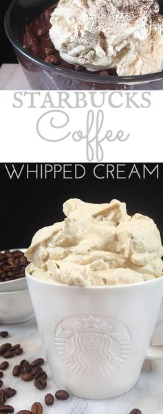 Starbucks Coffee Whipped Cream