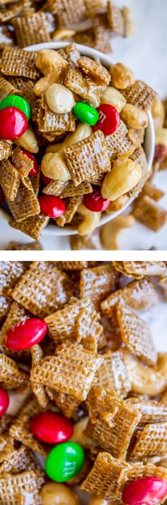 Sticky Sweet-and-Salty Chex Mix (Christmas Crack
