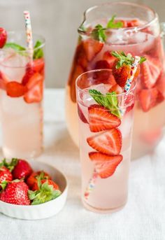 Strawberry Basil Soda