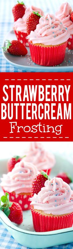 Strawberry Buttercream Frosting