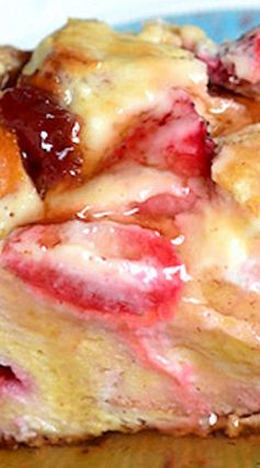 Strawberry Cheesecake French Toast Casserole