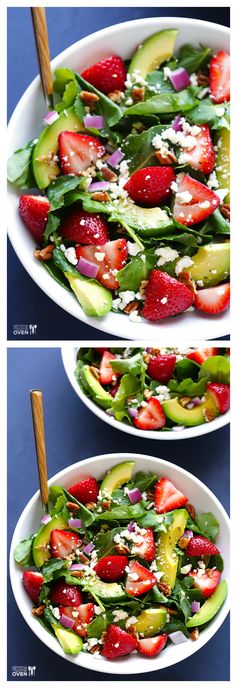 Strawberry Kale Salad